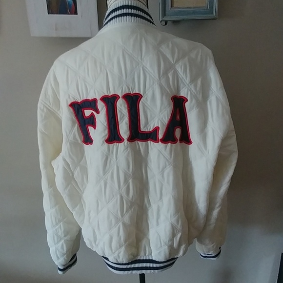 Vintage Fila Men's Quilted Jacket - Picture 3 of 5