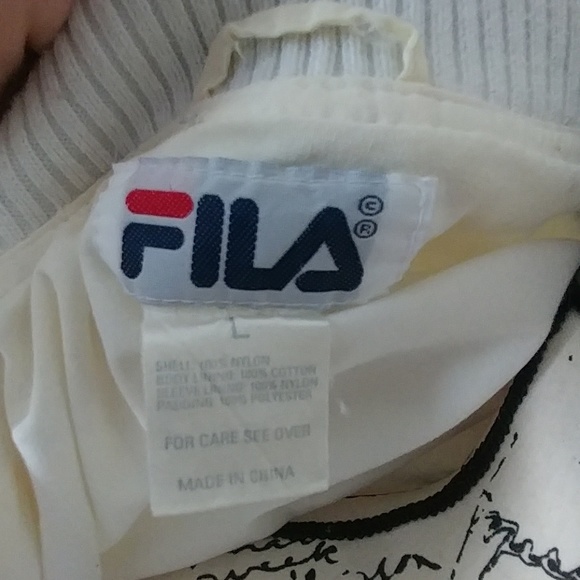 Vintage Fila Men's Quilted Jacket - Picture 5 of 5