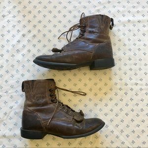 Ariat Western Riding Boot, 8c 39W, Heritage Lacer