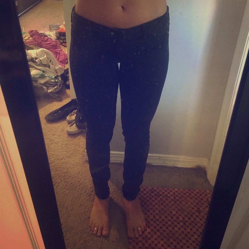 Bullhead from PacSun black denim leggings