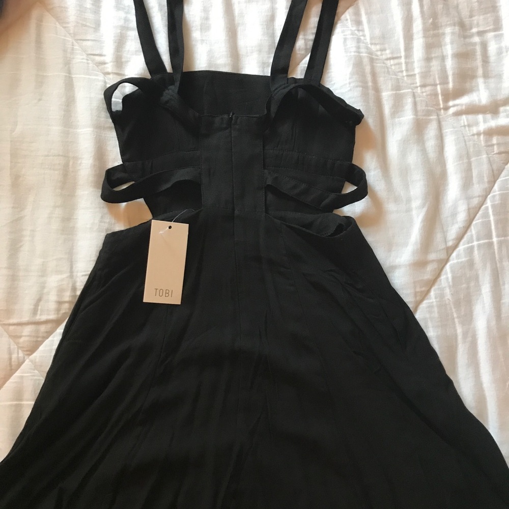 Black Tobi Skater Dress