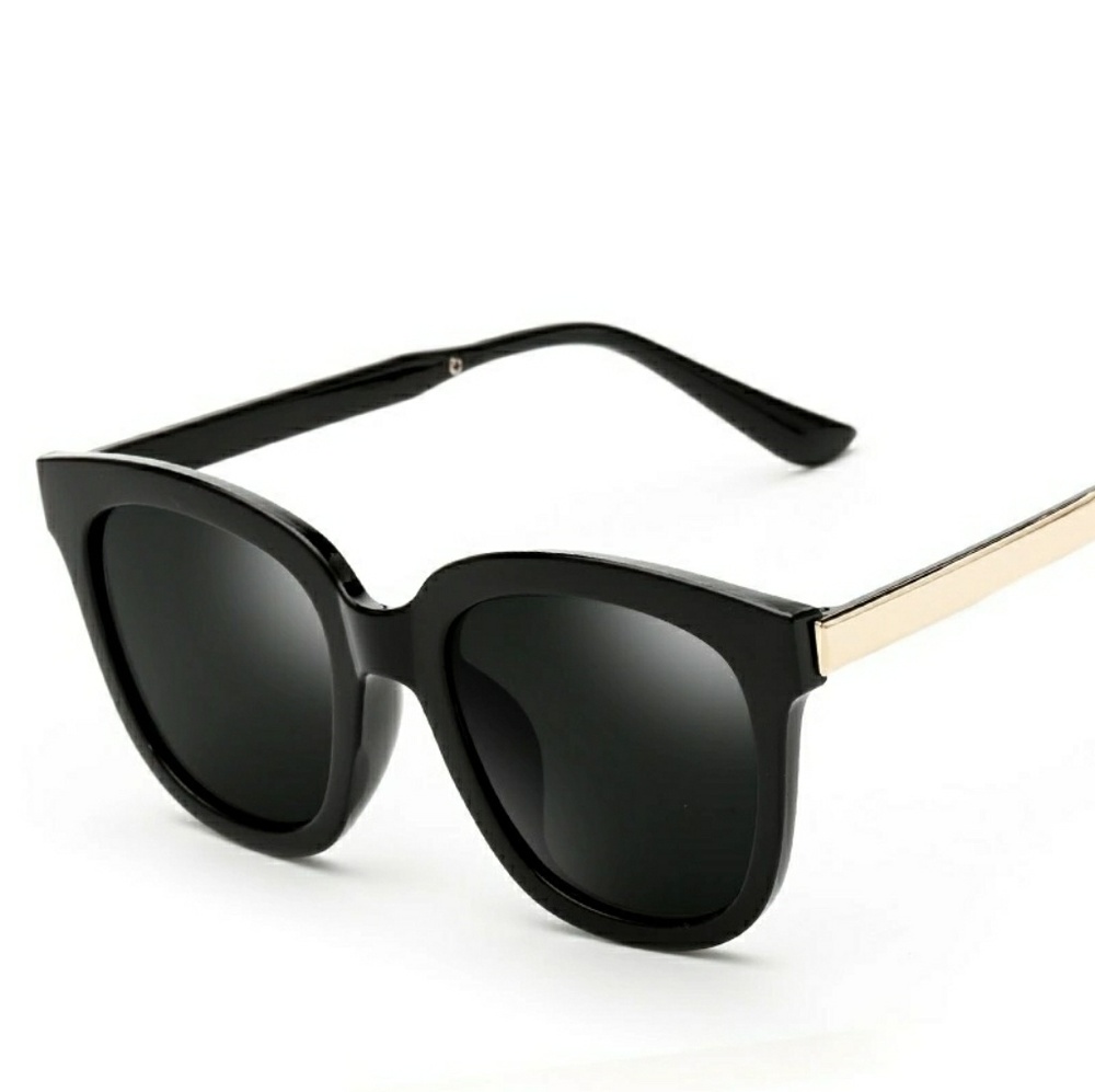 Beatnik Square Frame Vintage Sunglasses