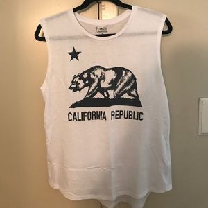 California Republic muscle tee