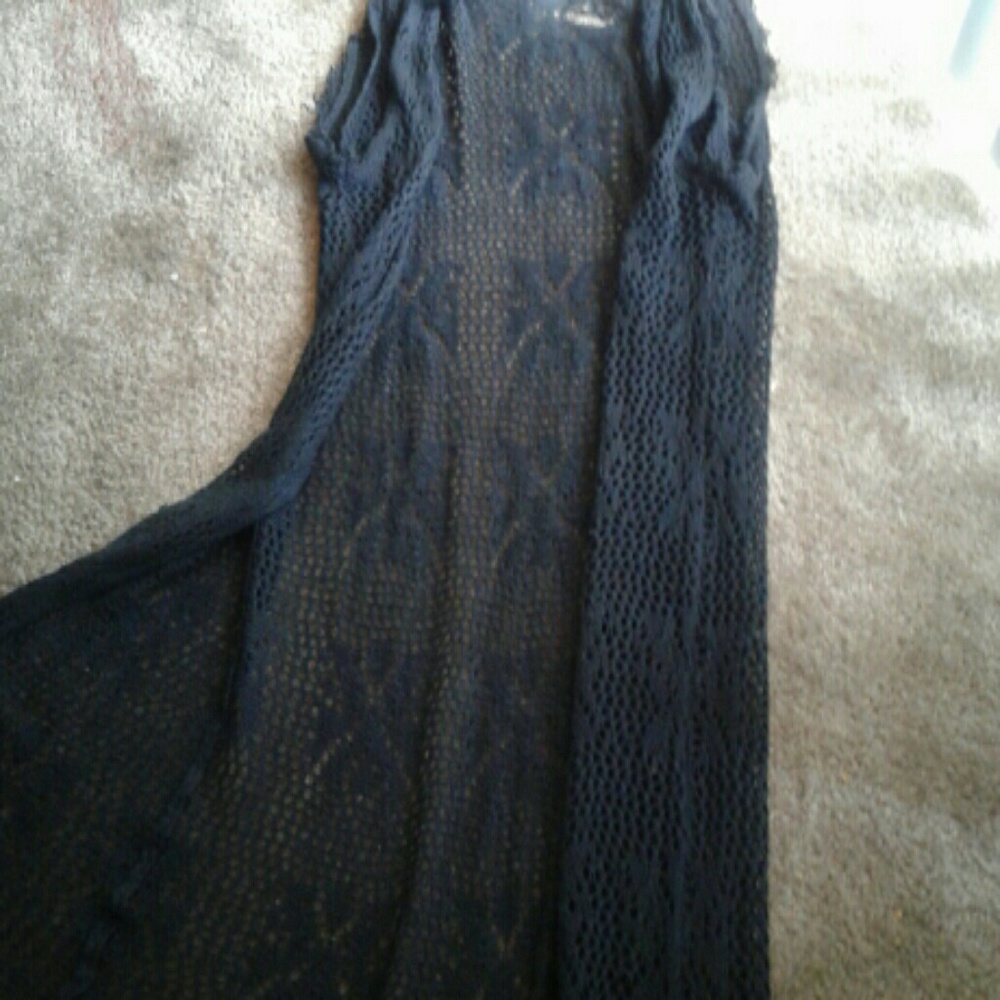 Crochet cover up