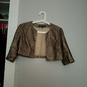 Vintage-Style Cropped French Connection UK Jacket