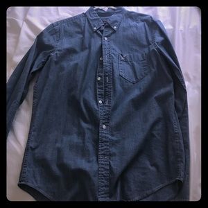 American Eagle Jean Dress shirt