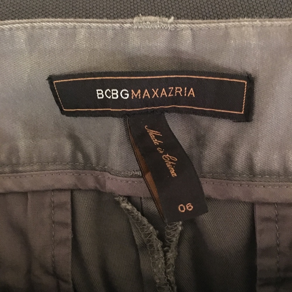 BCBGMaxAzria straight leg trouser