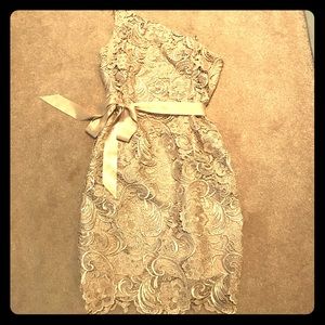 One shoulder , Adrianna Papell evening dress