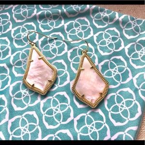 Kendra Scott Alex Earrings in Ivory Pearl