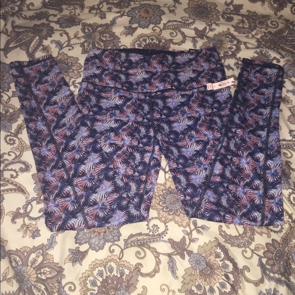 💕NWT VSX Navy Blue Fireworks Knockout Tight💕