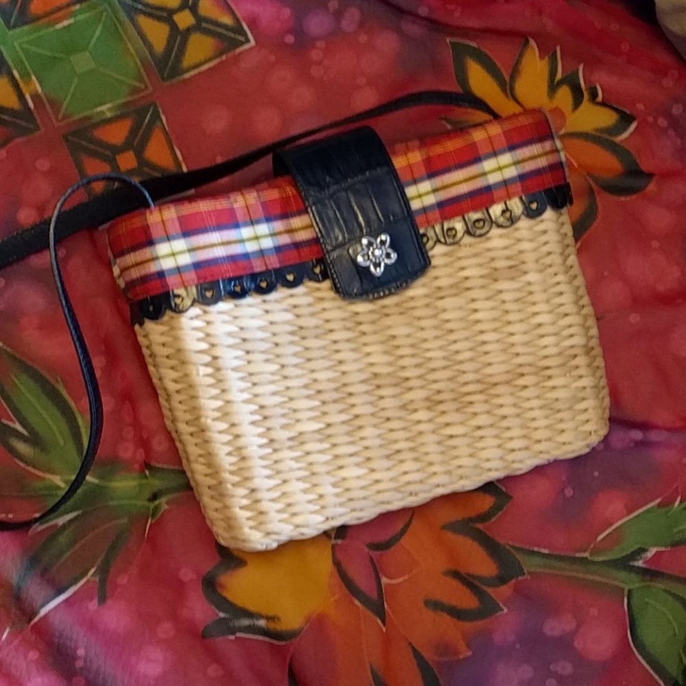Brighton straw bag
