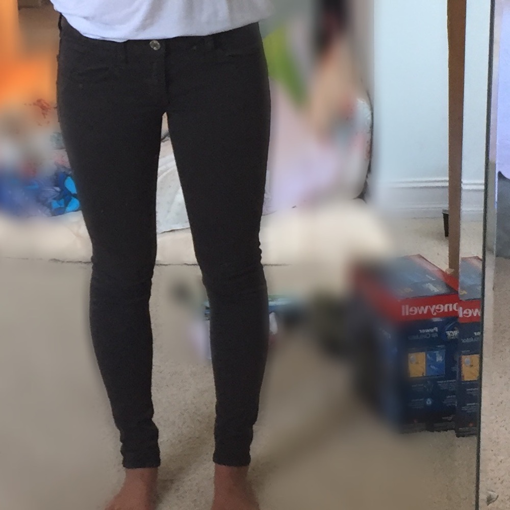 AEO OLIVE LOW CUT JEGGINGS