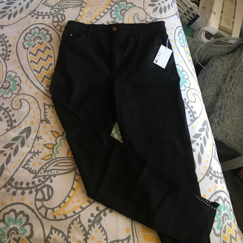 NWT!! Joe's The Wasteland Black Skinny Jean