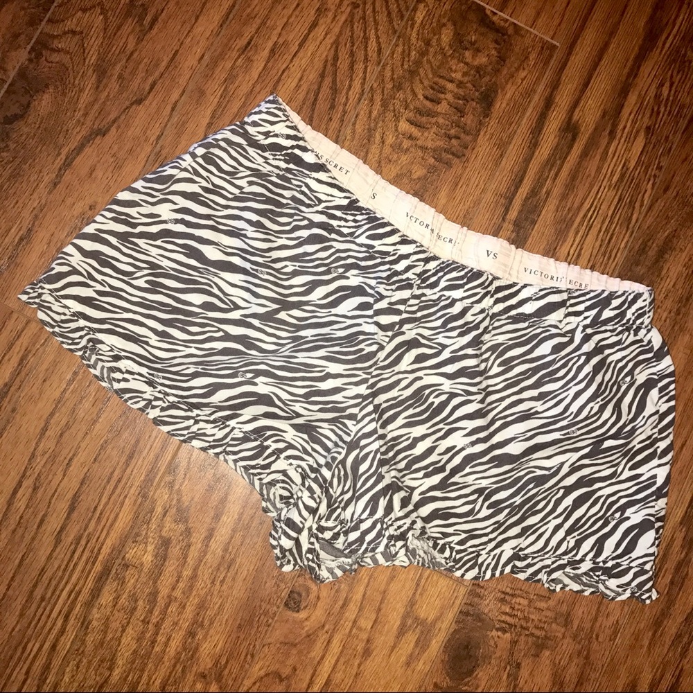 Victoria's Secret Zebra Boxer style shorts Women’s