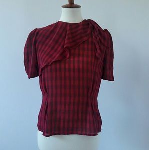 Vintage Button-Up Blouse