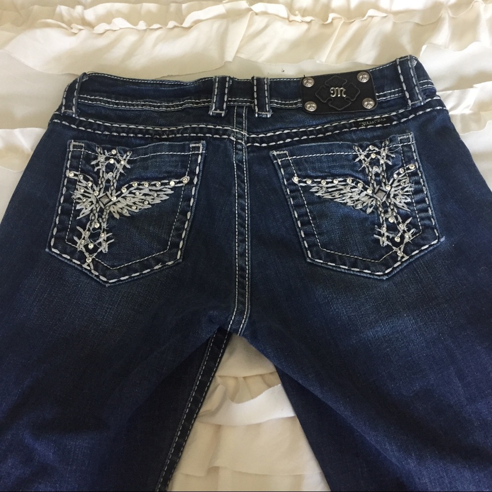 Miss Miss Skinny Crop Jeans