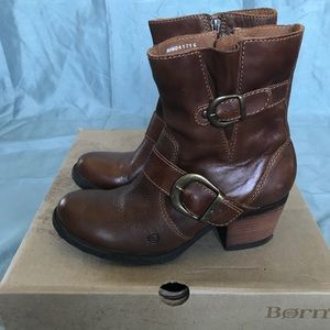 Born Galene leather boots