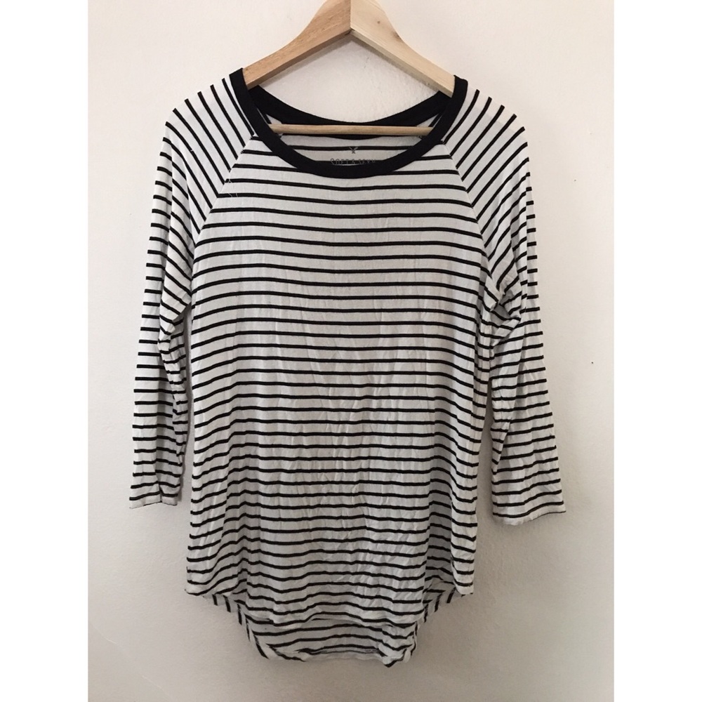 AMERICAN EAGLE SOFT & SEXY STRIPED SHIRT