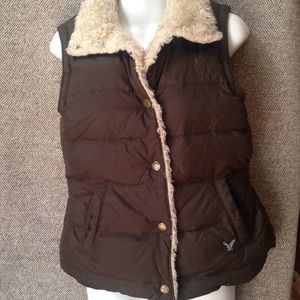 American Eagle Brown Vest