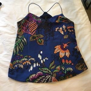 J. Crew skinny strap silk tank
