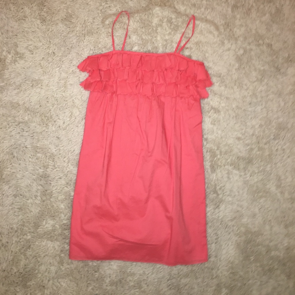 Pink J crew dress
