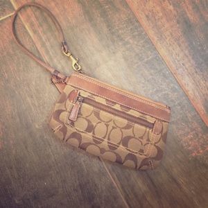 Coach wristlet