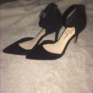 🌻Jessica Simpson Black Ankle Heels🌻