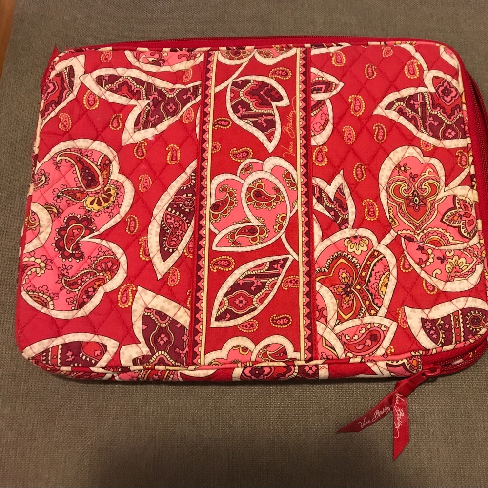 15in Laptop Sleeve Vera Bradley Rosy Posies