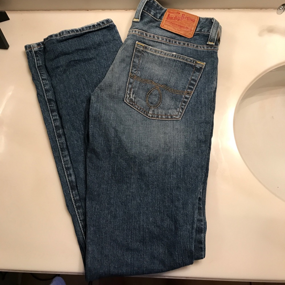 LUCKY BRAND MOM JEANS