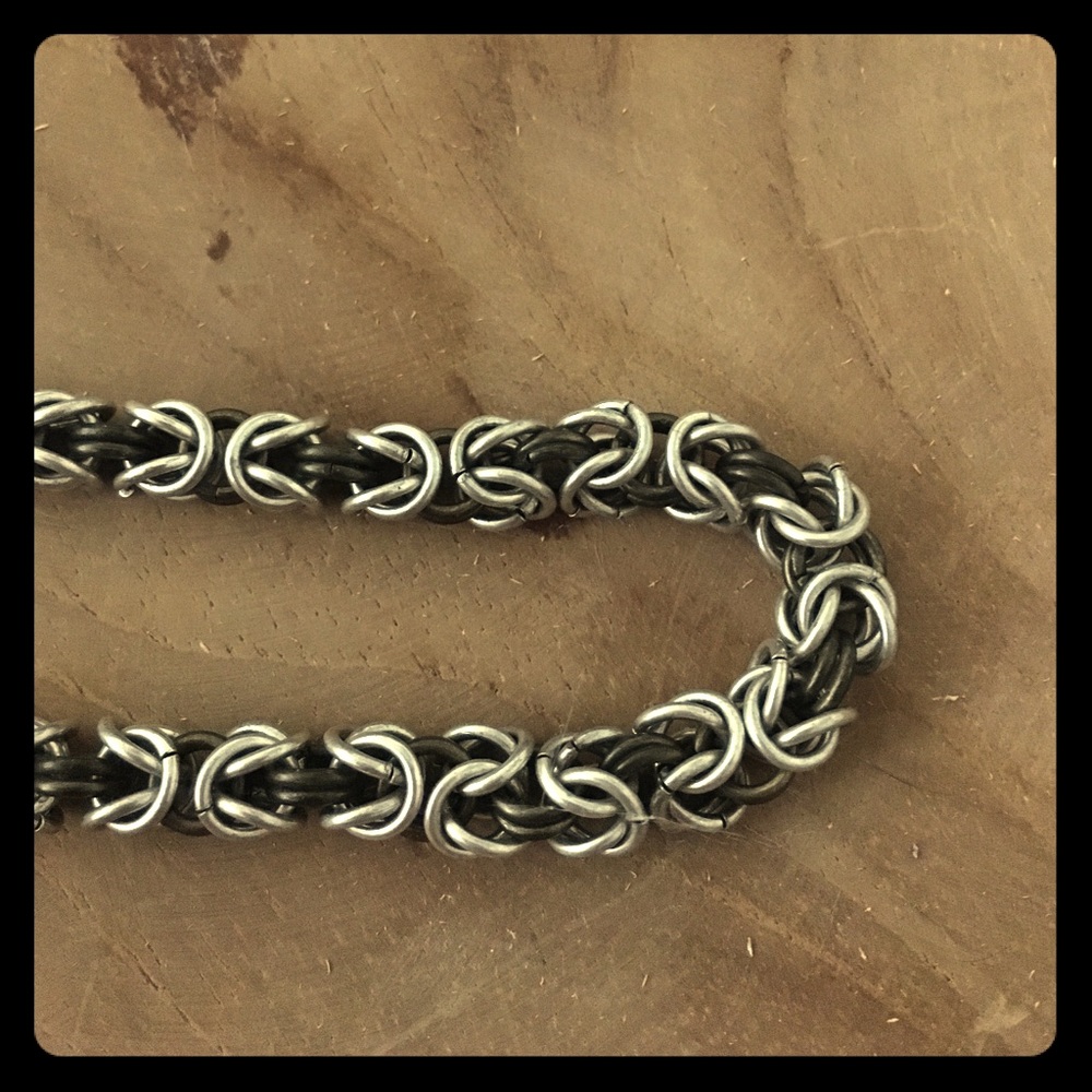 Byzantine chain bracelet