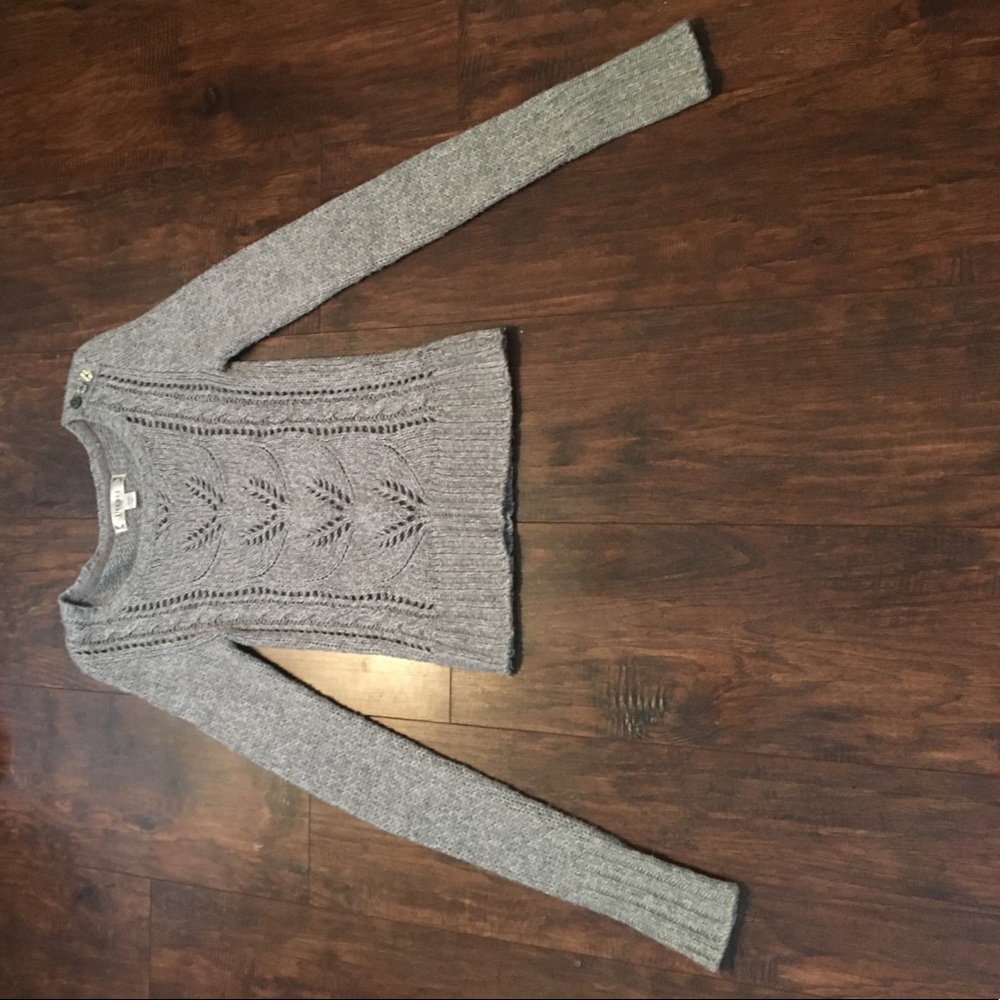 Cropped Fitted Sweater