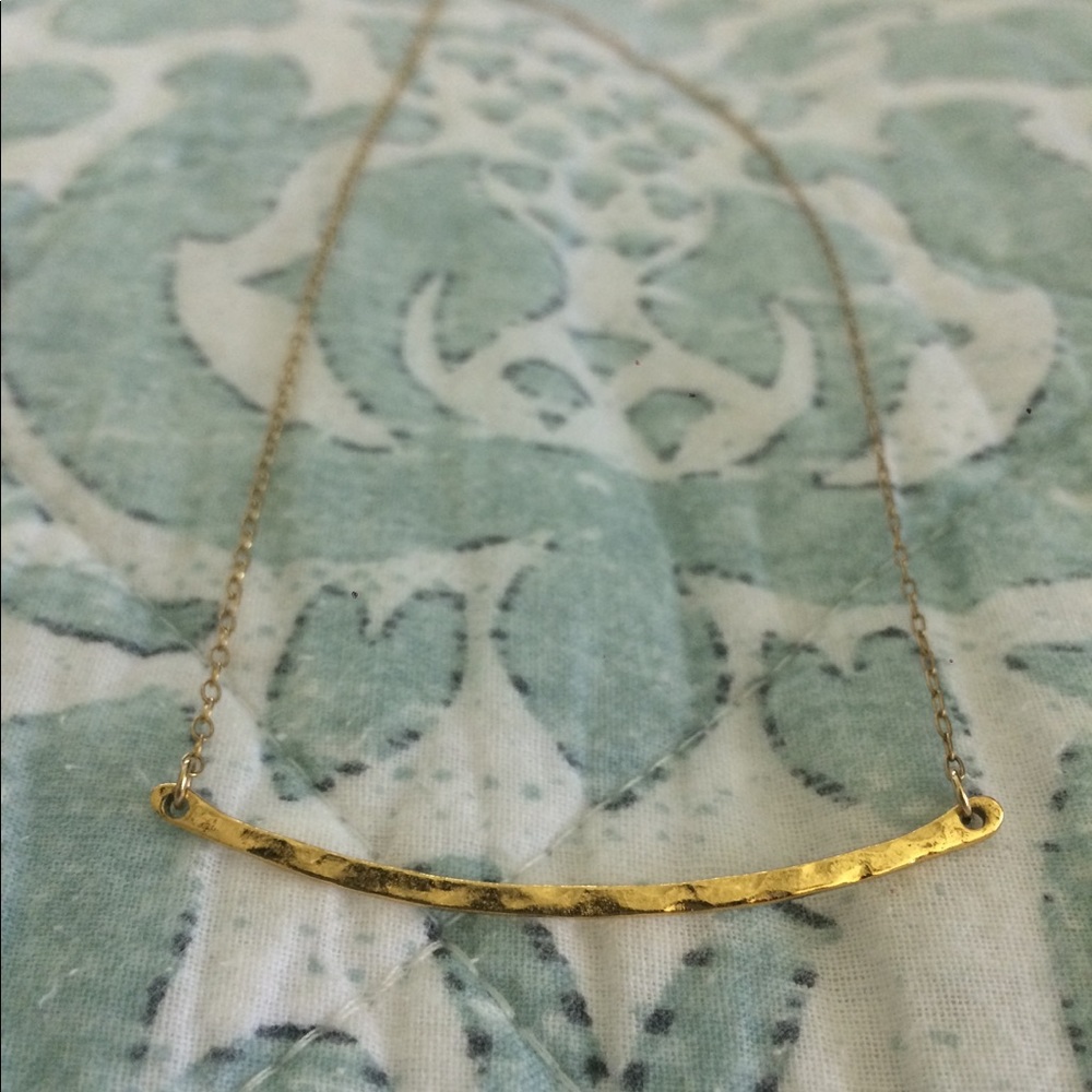 Gorjana 16in 18k gold necklace