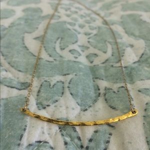 Gorjana 16in 18k gold necklace