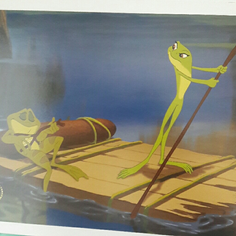 Princess and the Frog Lithographs