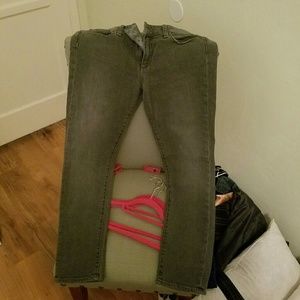 Grey Paige skinny jeans