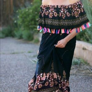 Aztec Maxi Dress