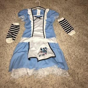 Alice and wonderland kids Halloween costume