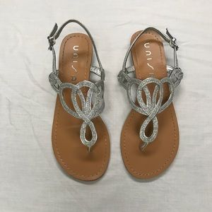 worn once sandals-price is negotiable!!
