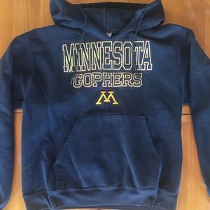 Black MN gophers hoodie
