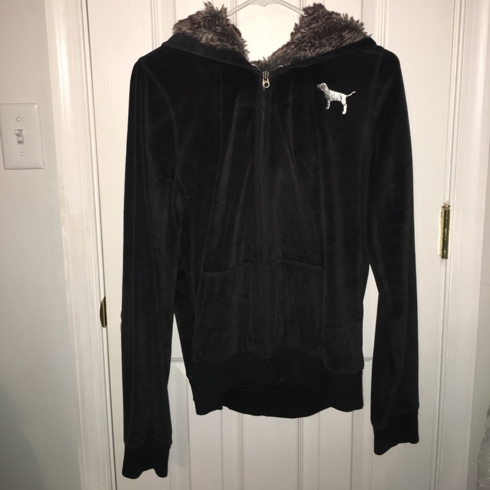 Velour PINK sweatshirt