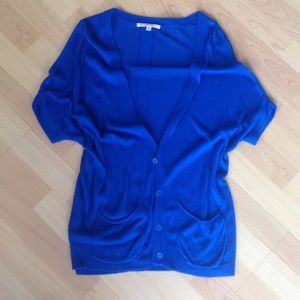 GAP Short Sleeve Sweater Cardigan