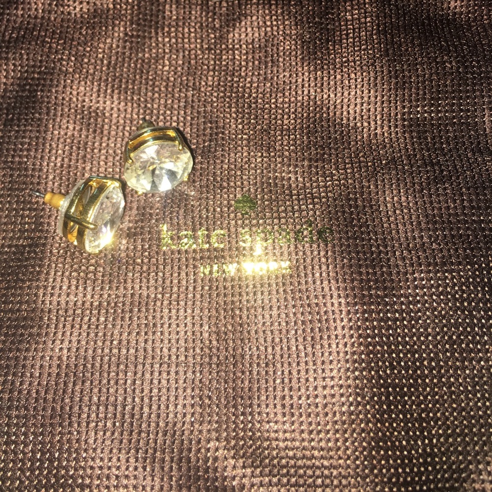 Kate Spade diamond earrings