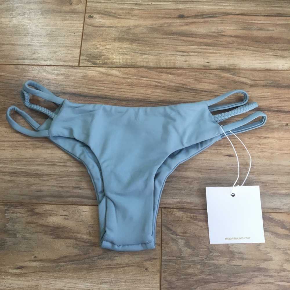 Midori bikini blue bikini bottom