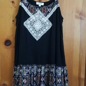 Tunic sleeveless blouse