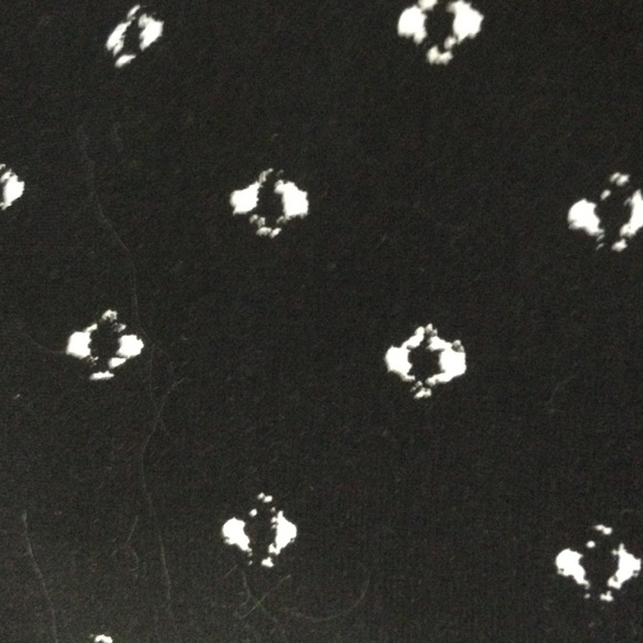 SOLD-LOFT Black Graphic Print Stretch Pencil Skirt - Picture 3 of 4