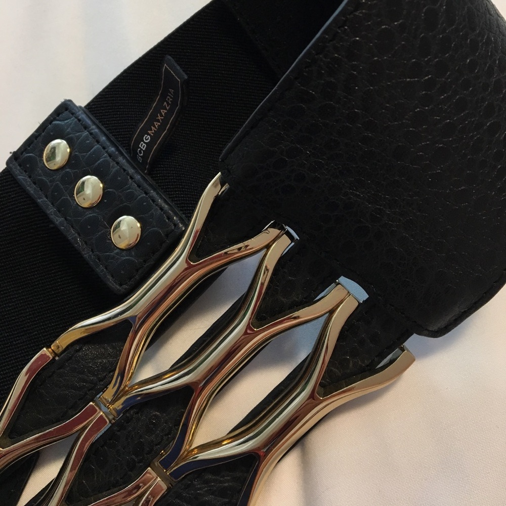 BCBG Max Azria wide belt