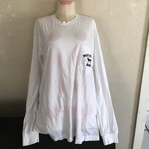 VS PINK "Not You Boo" Halloween long sleeve