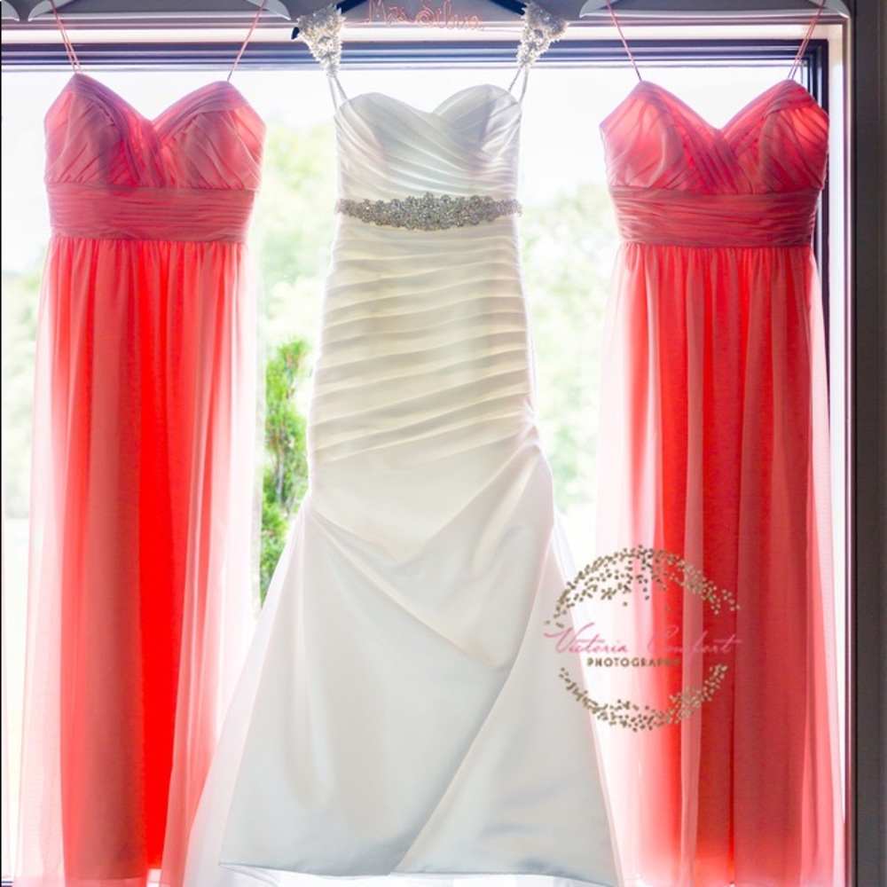 Mikaella Bridal Gown in diamond white