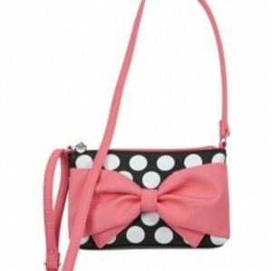 A justice crossbody purse