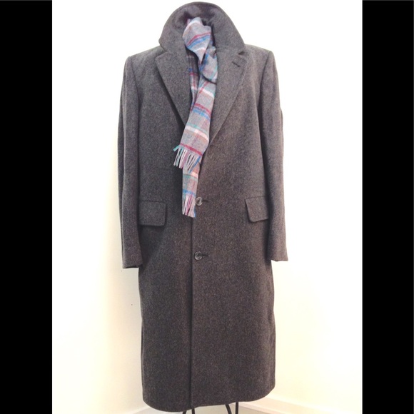 London Fog Other - LONDON FOG - Men's Grey Wool Overcoat